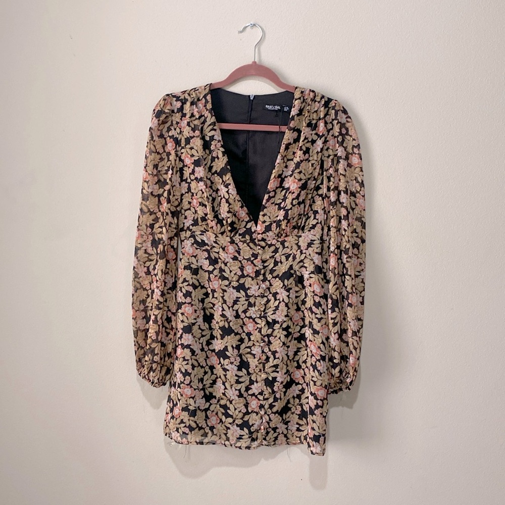 Nasty Gal floral dress❤️